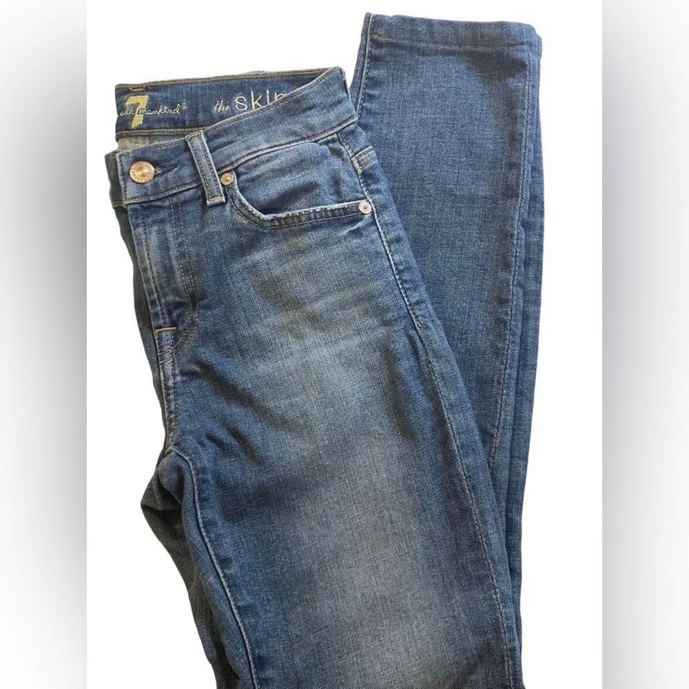 7 For All Mankind Women’s “The Skinny” Jeans Size 25 - Picture 1 of 15